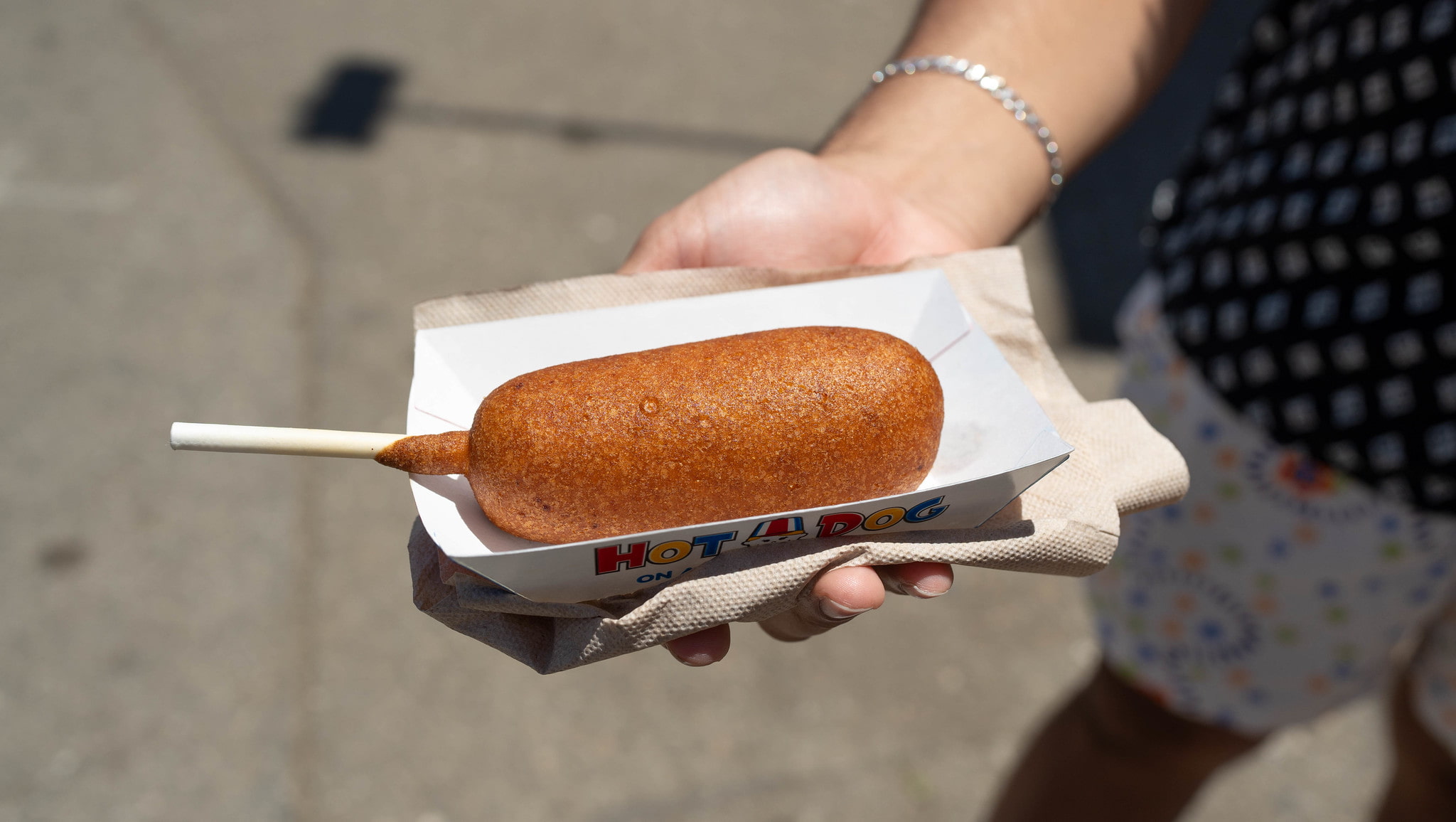 corn dog, Ventura County Fair food