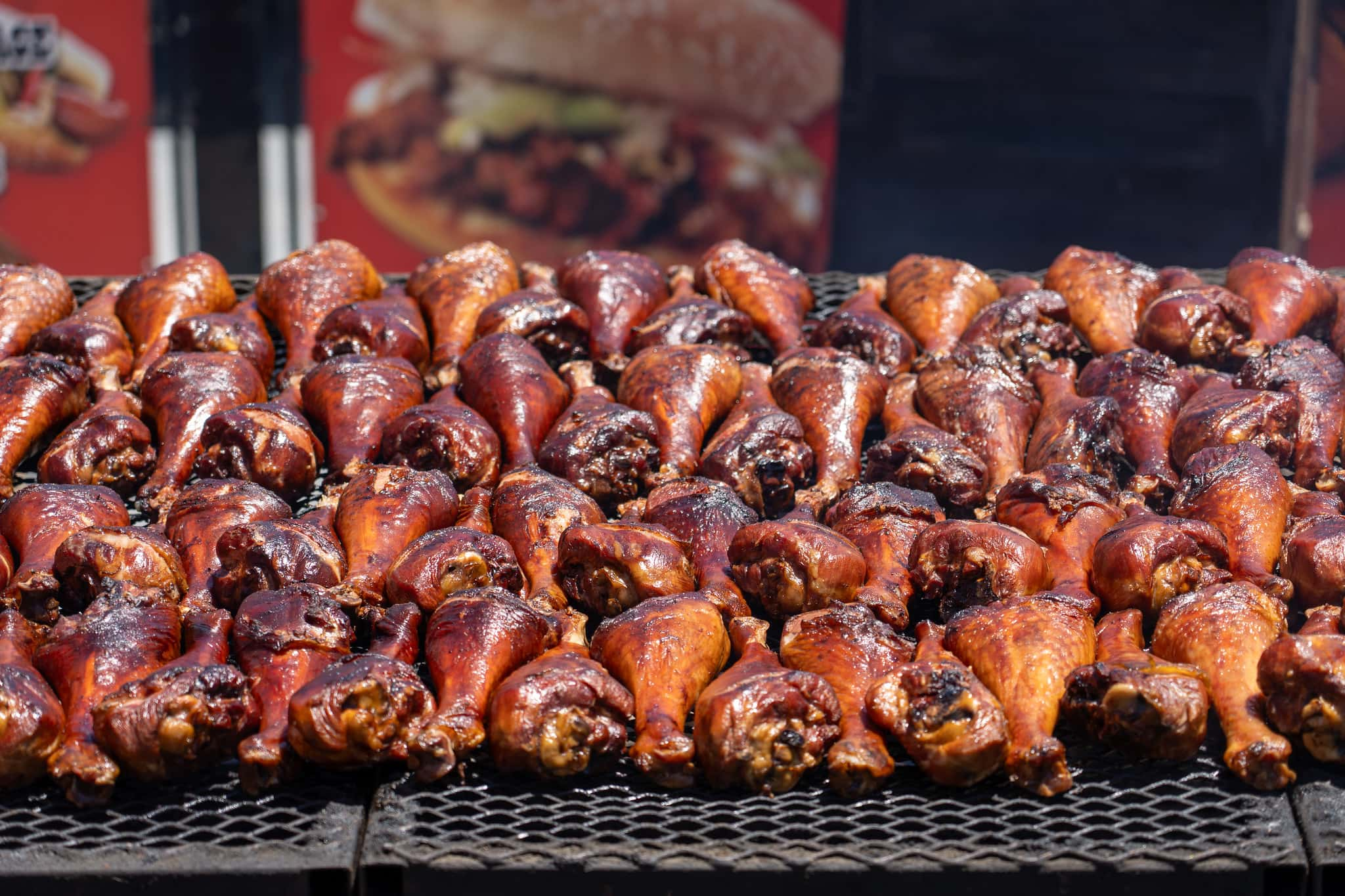 BBQ chicken legs, Ventura County Fair food