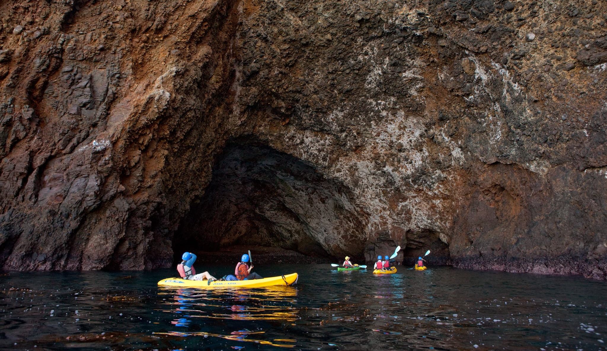 channel islands national park ventura kayaking painted caves