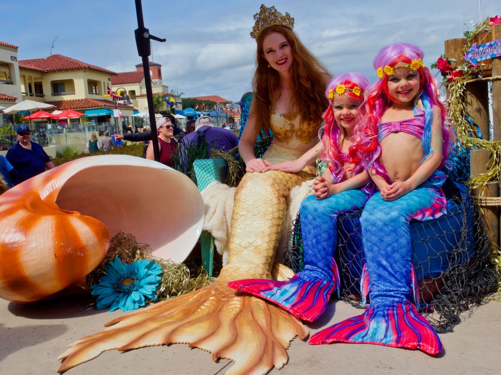 march mermaid month ventura harbor village