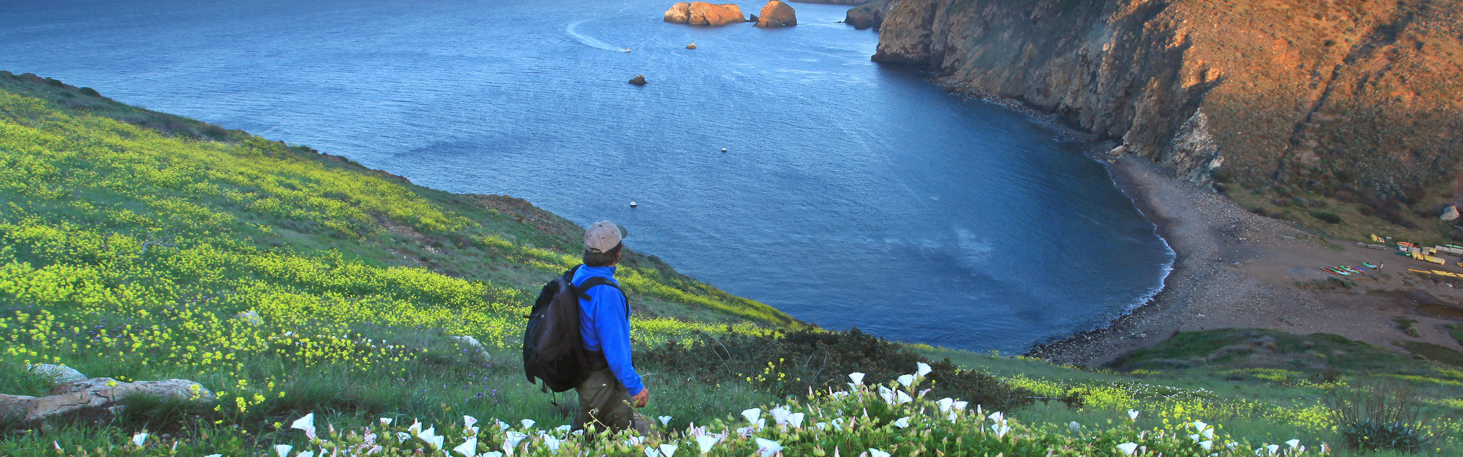 Hiking Santa Cruz Island