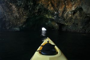 ventura channel islands sea cave kayaking