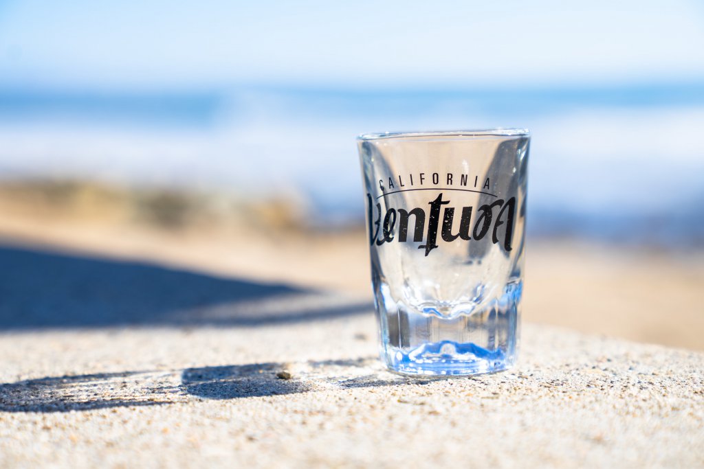 Ventura shot glass