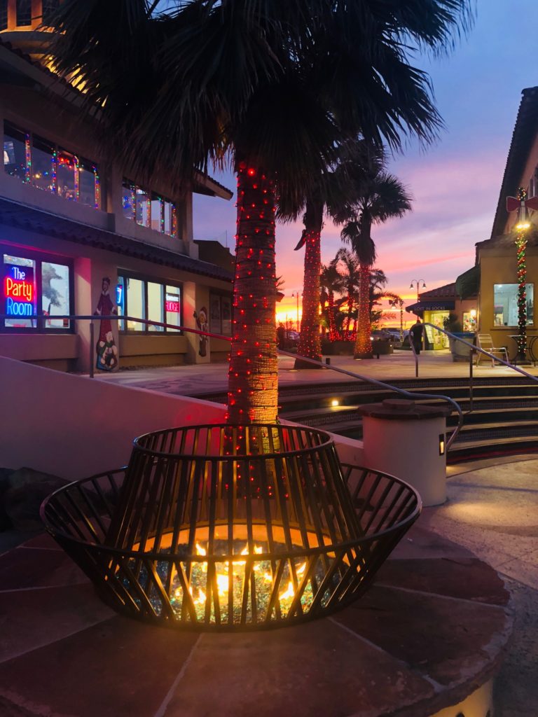 Fire-pit at Ventura Harbor Village