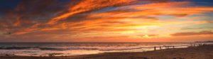 ventura beach sunset