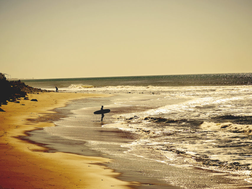 Surfer at emmawood