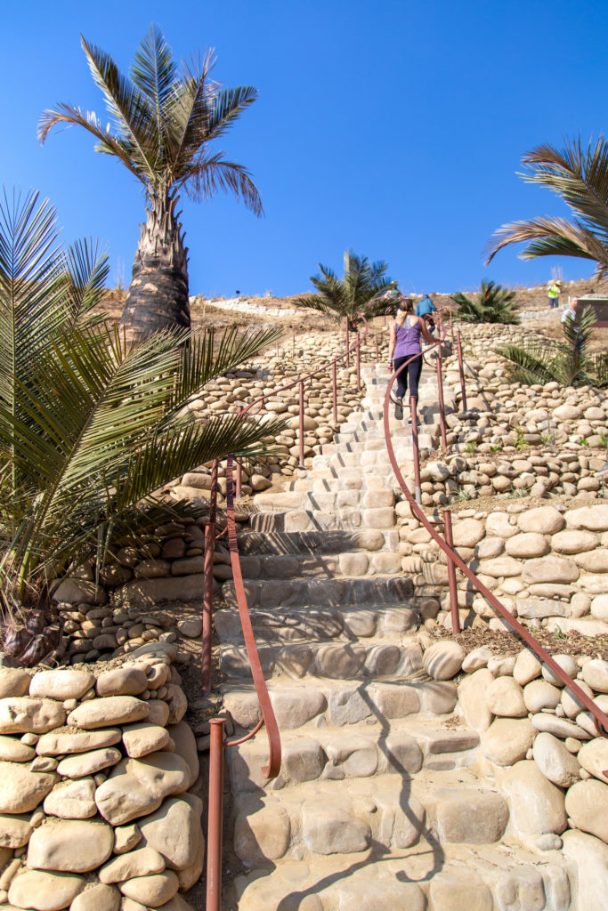 Ventura Botanical Gardens new stairs