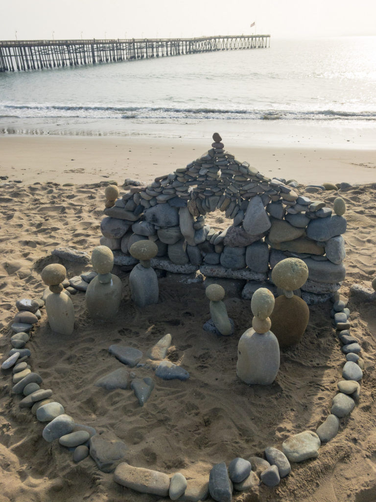 The story of the man who dots Ventura beaches with unique works of art that have been seen by millions