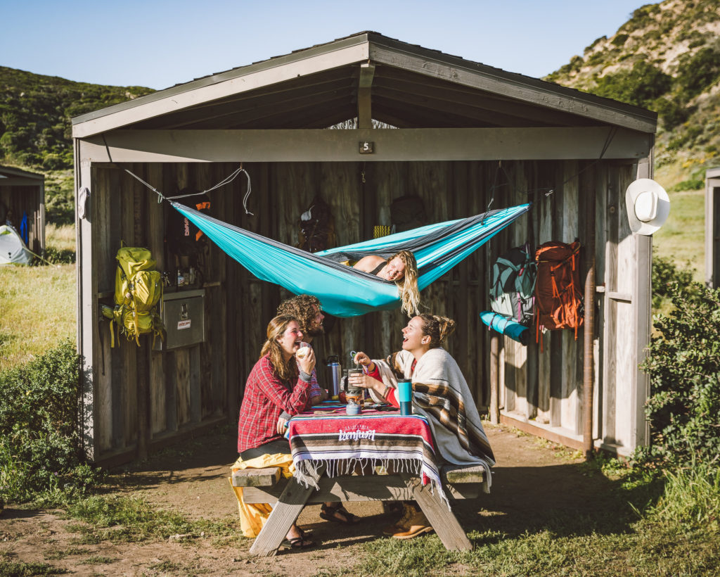 This is what camping at Santa Rosa Island in Channel Islands National Park looks like