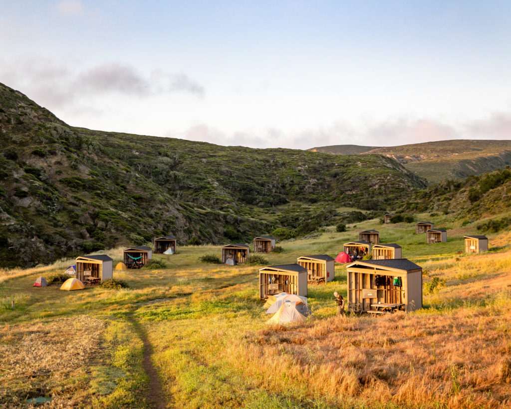 This is what camping at Santa Rosa Island in Channel Islands National Park looks like