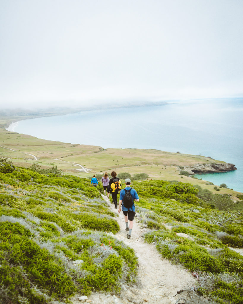 This is what camping at Santa Rosa Island in Channel Islands National Park looks like