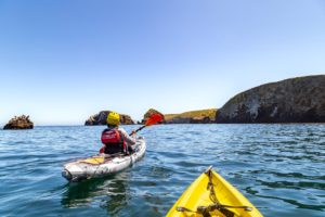 kayaking ventura channel islands national park