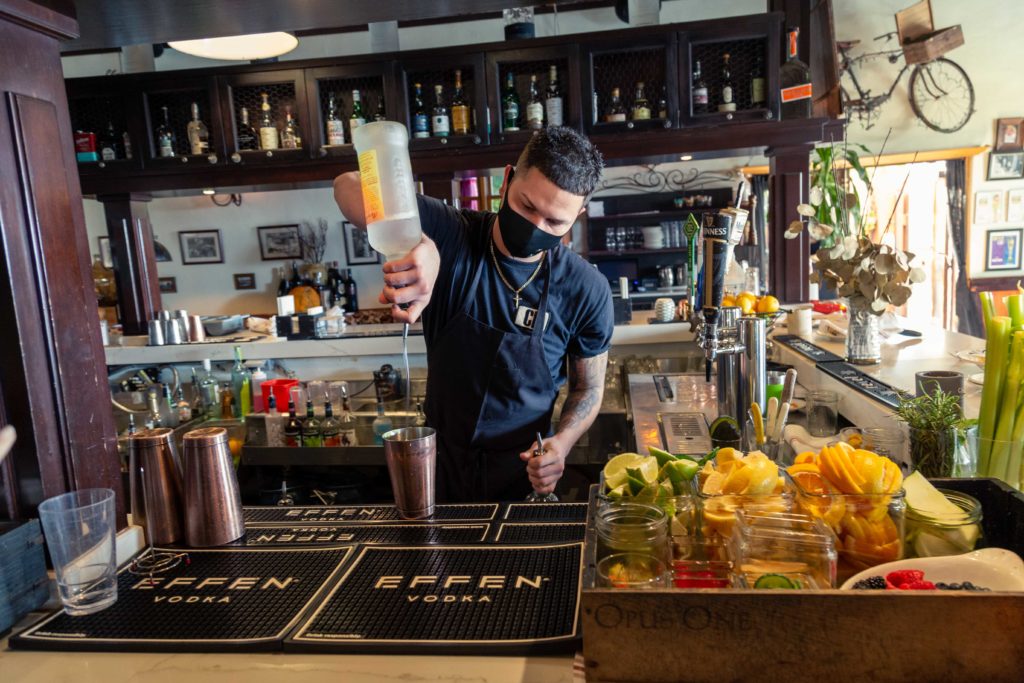 Bartender at Cafe Fiore