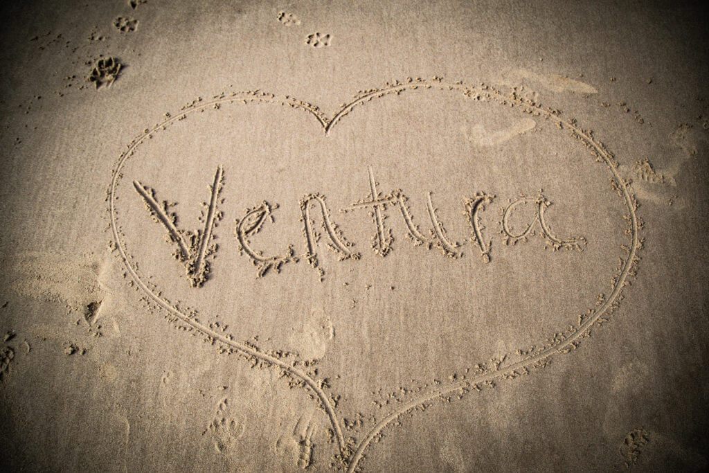 ventura love in the sand