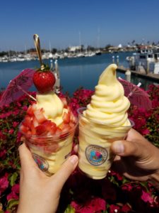 Dole Whip Ice Cream at Coastal Cone in Ventura Harbor Village