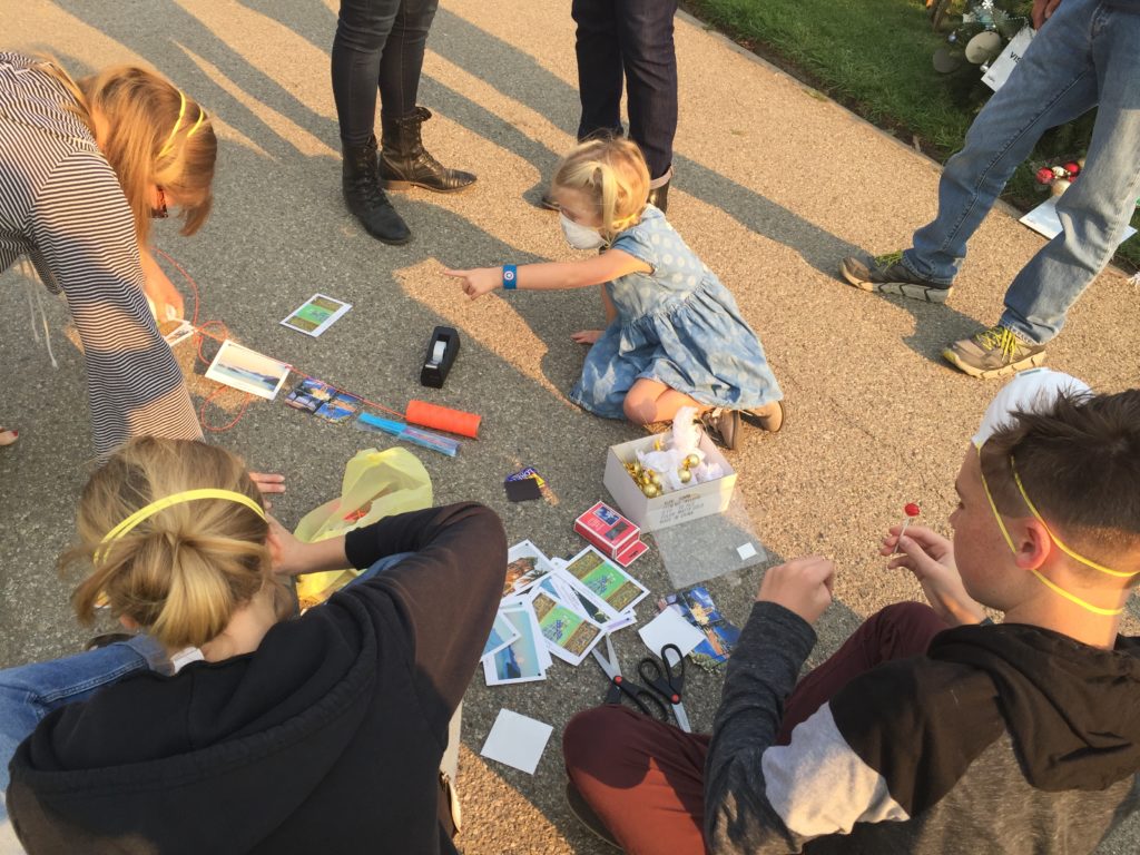 This is what community looks like. Because sparkling ornaments might be just the joy we need.