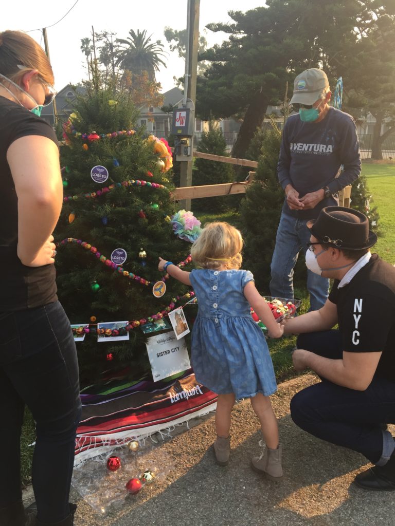 This is what community looks like. Because sparkling ornaments might be just the joy we need.