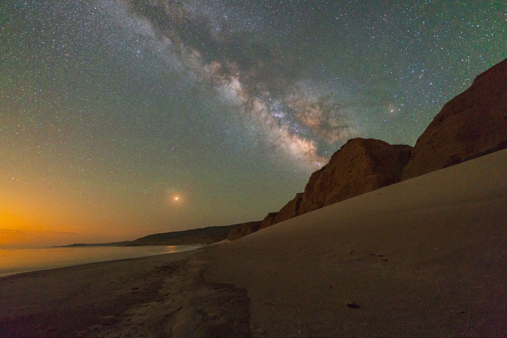 Star gazing at Santa Rosa Island