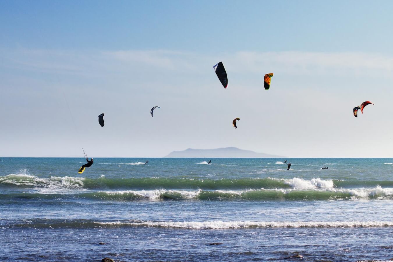 Ventura Beach Kitesurfing