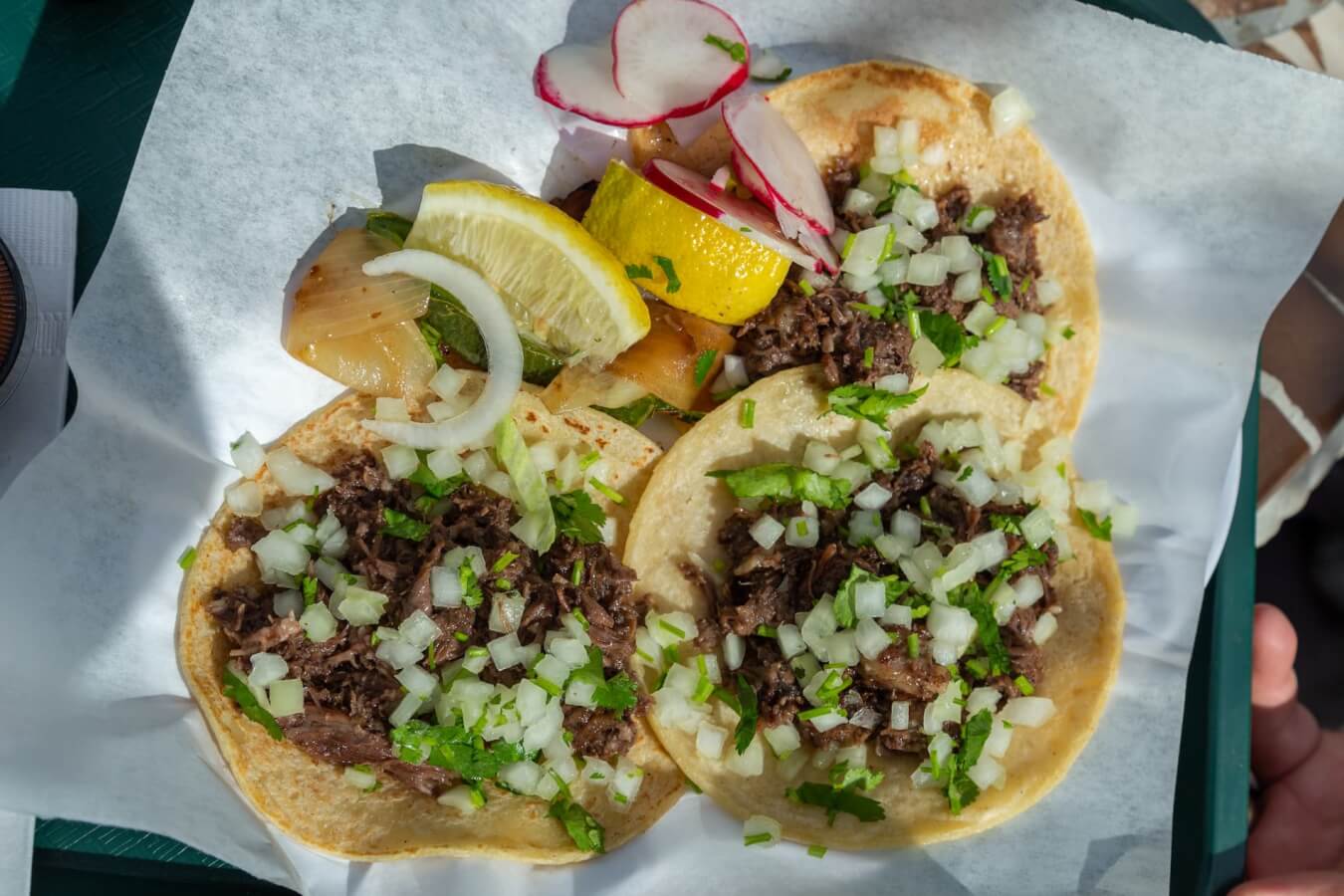 Tacos at Taqueria Dona Raquel