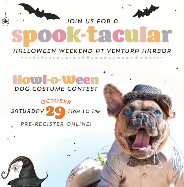 HOWL-O-Ween Dog Costume Contest Ventura flyer