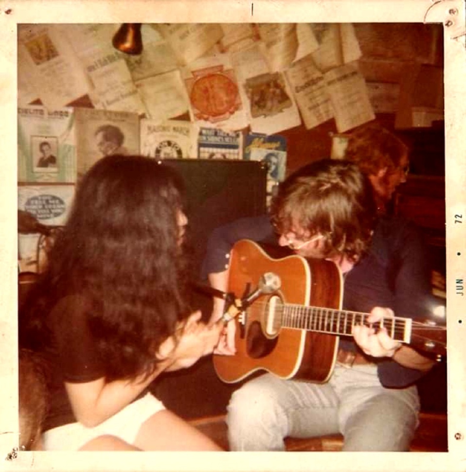 John Lennon and Yoko Ono in Ventura, CA