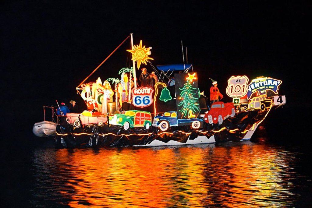 Venutra Harbor Parade of Lights event
