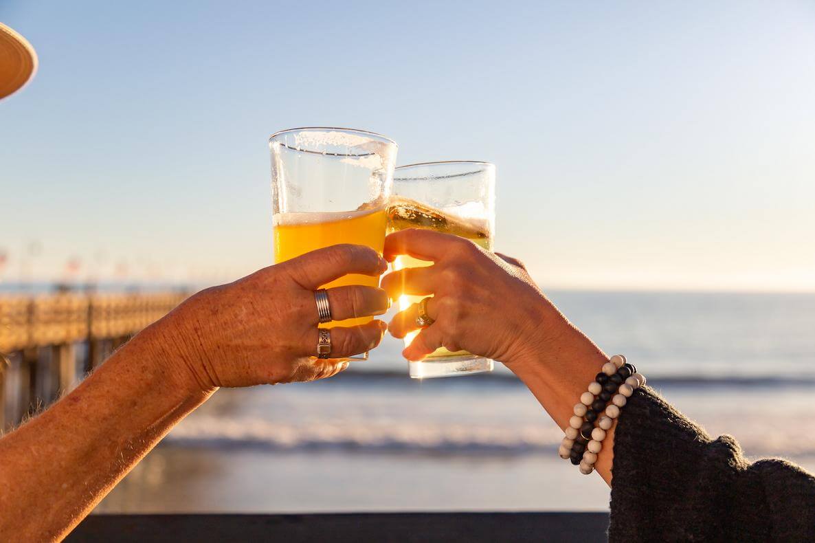 beers at madewest ventura pier