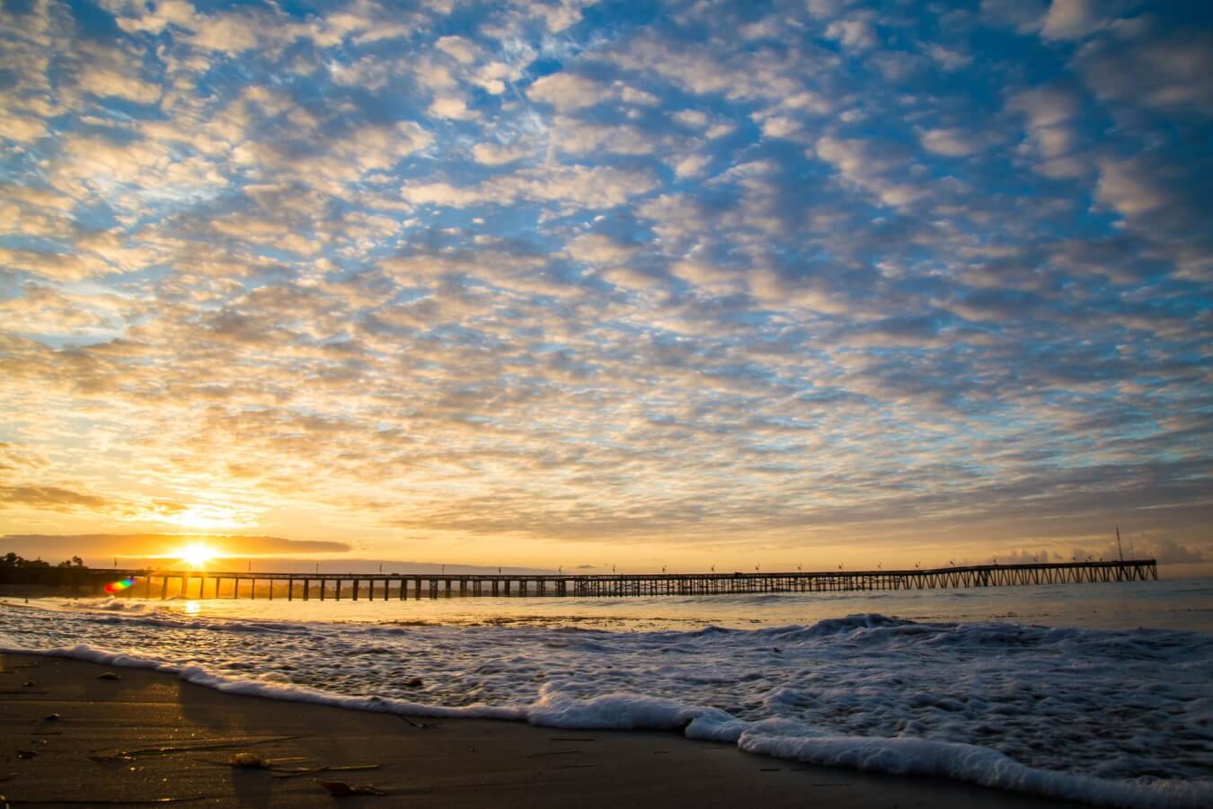 Ventura pier sunrise