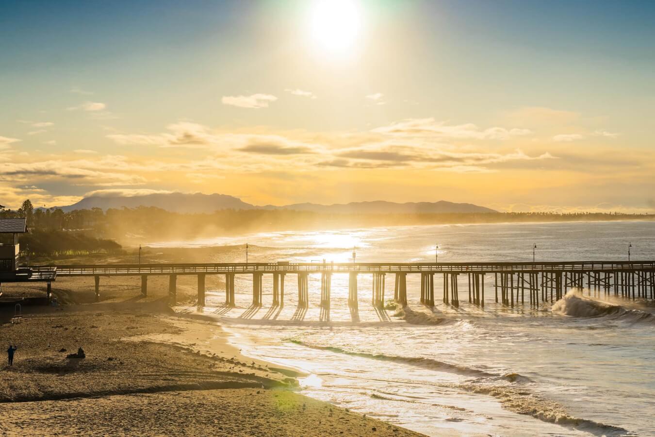 ventura pier sunrise