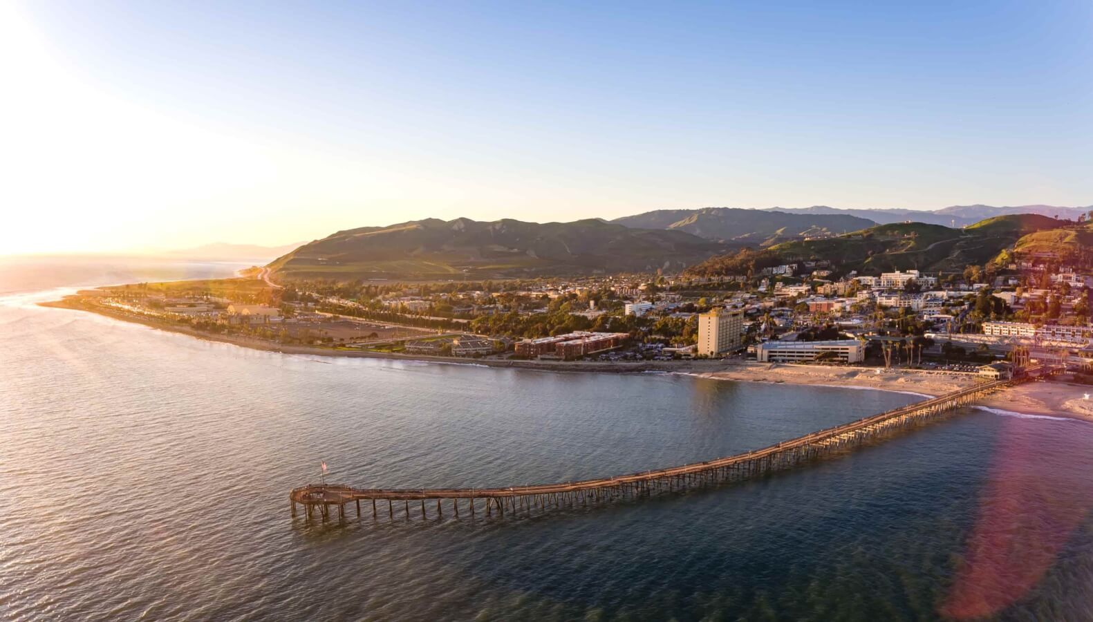 ventura pier aerial