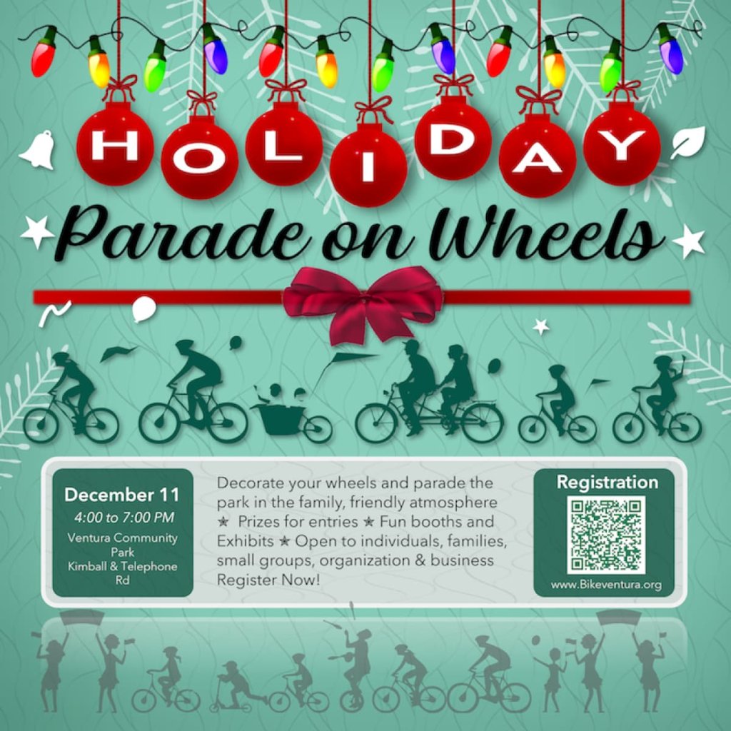 Flyer for Holiday Parade on Wheels