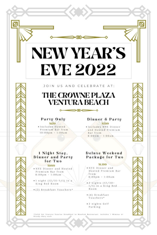 Crowne Plaza New Years Eve 2022