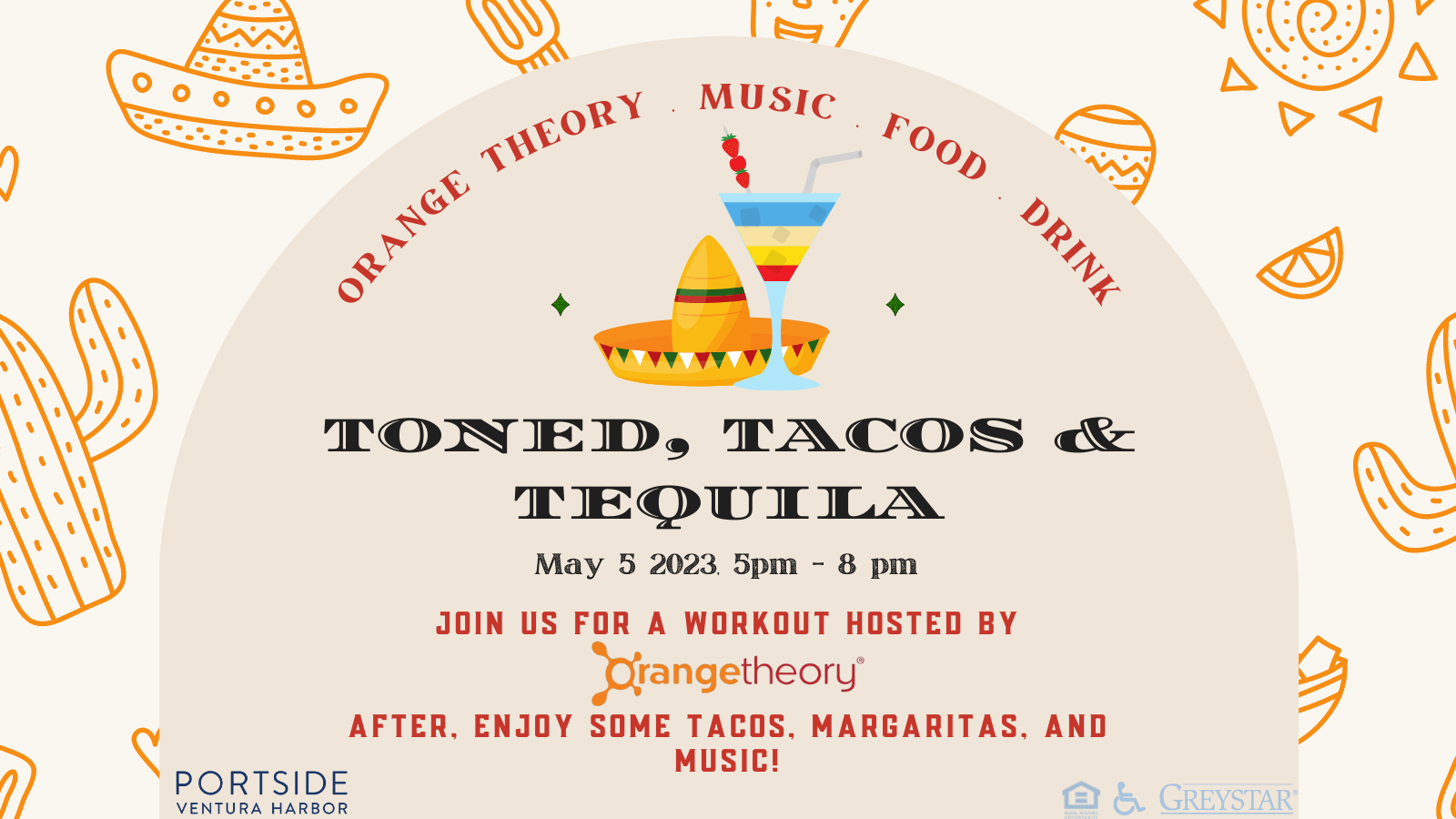 Portside Ventura Toned, Tacos and TEquila