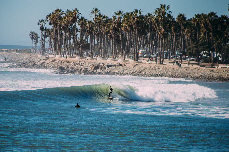 Surfing C street/surfers point