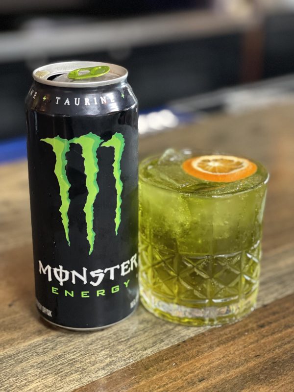 Barrelhouse 101 X Games cocktail drink Monster