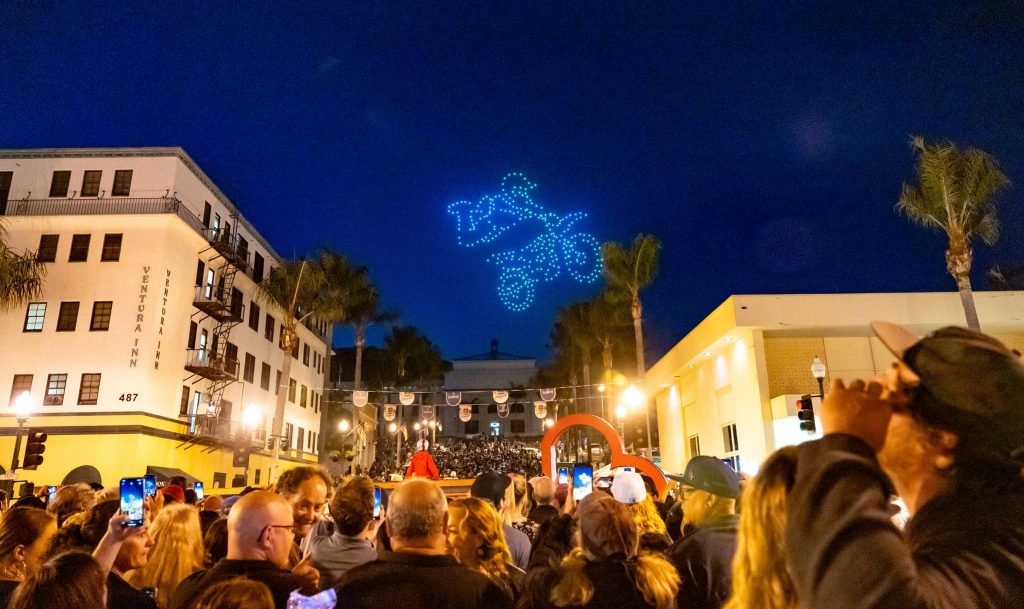 visit ventura drone show downtown drones