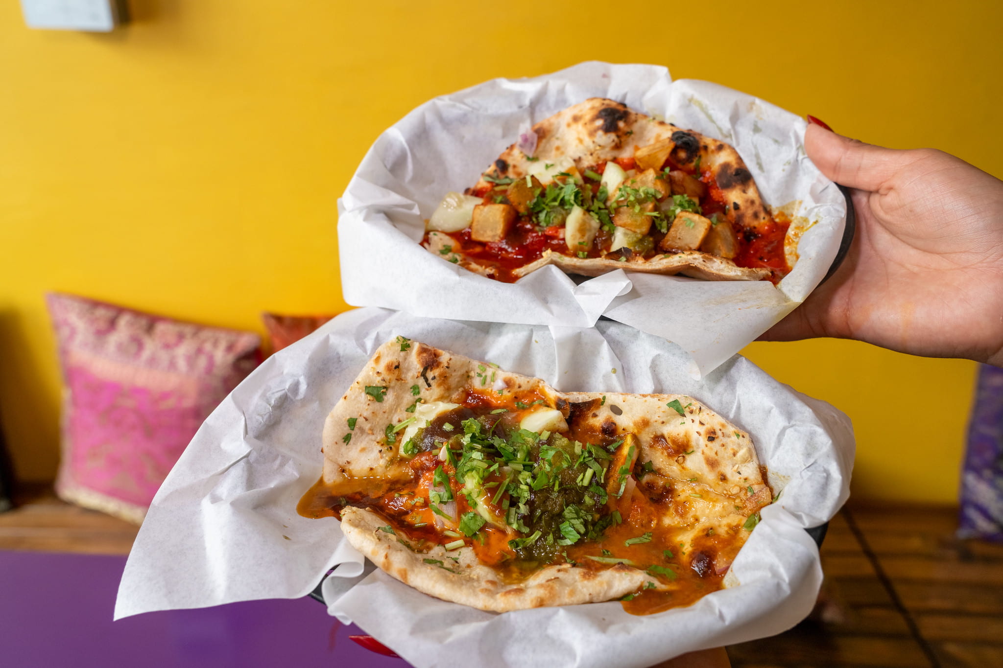 Indian Rasoi, naan tacos, Avenue Taco Week 2023