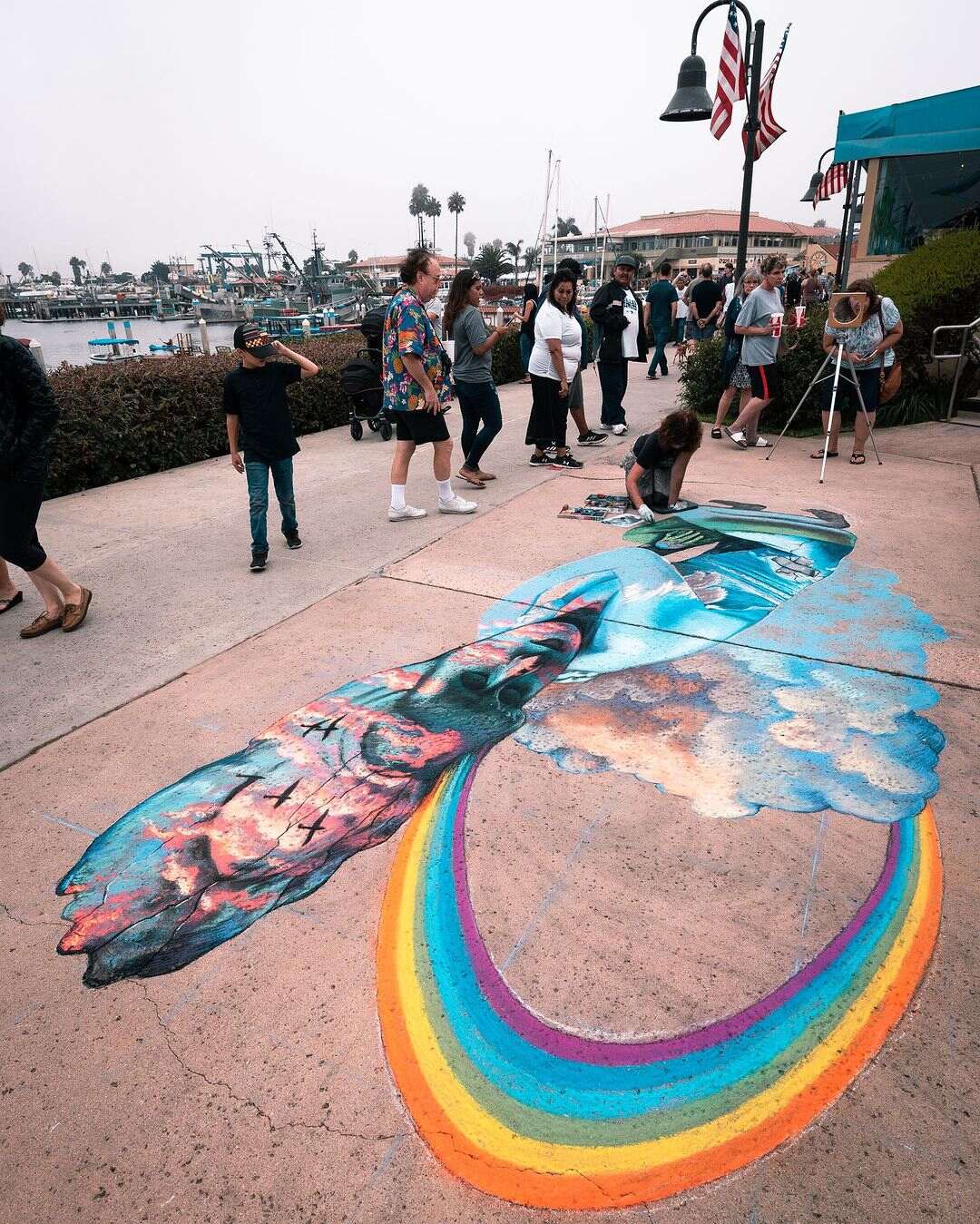 Ventura Art & Street Painting Festival, Ventura Harbor