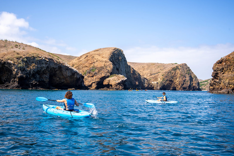 Things to Do on Santa Cruz Island: kayaking