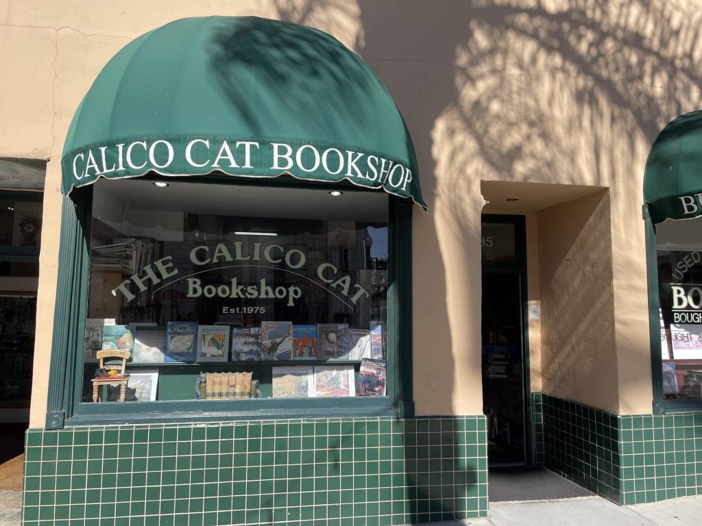 Calico Cat Bookshop in Ventura, used books