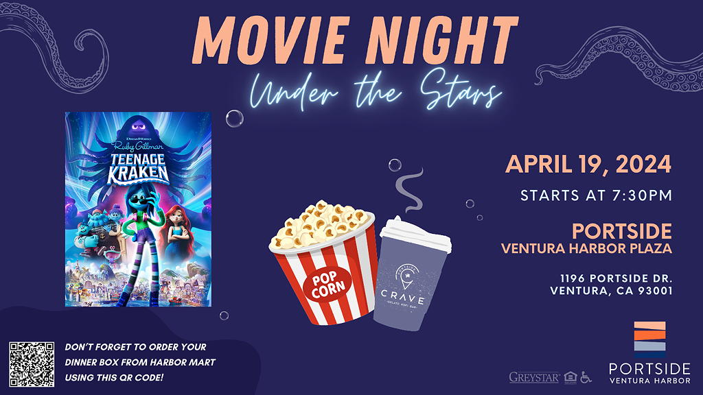 Movie Night Under the Stars Ventura Portside