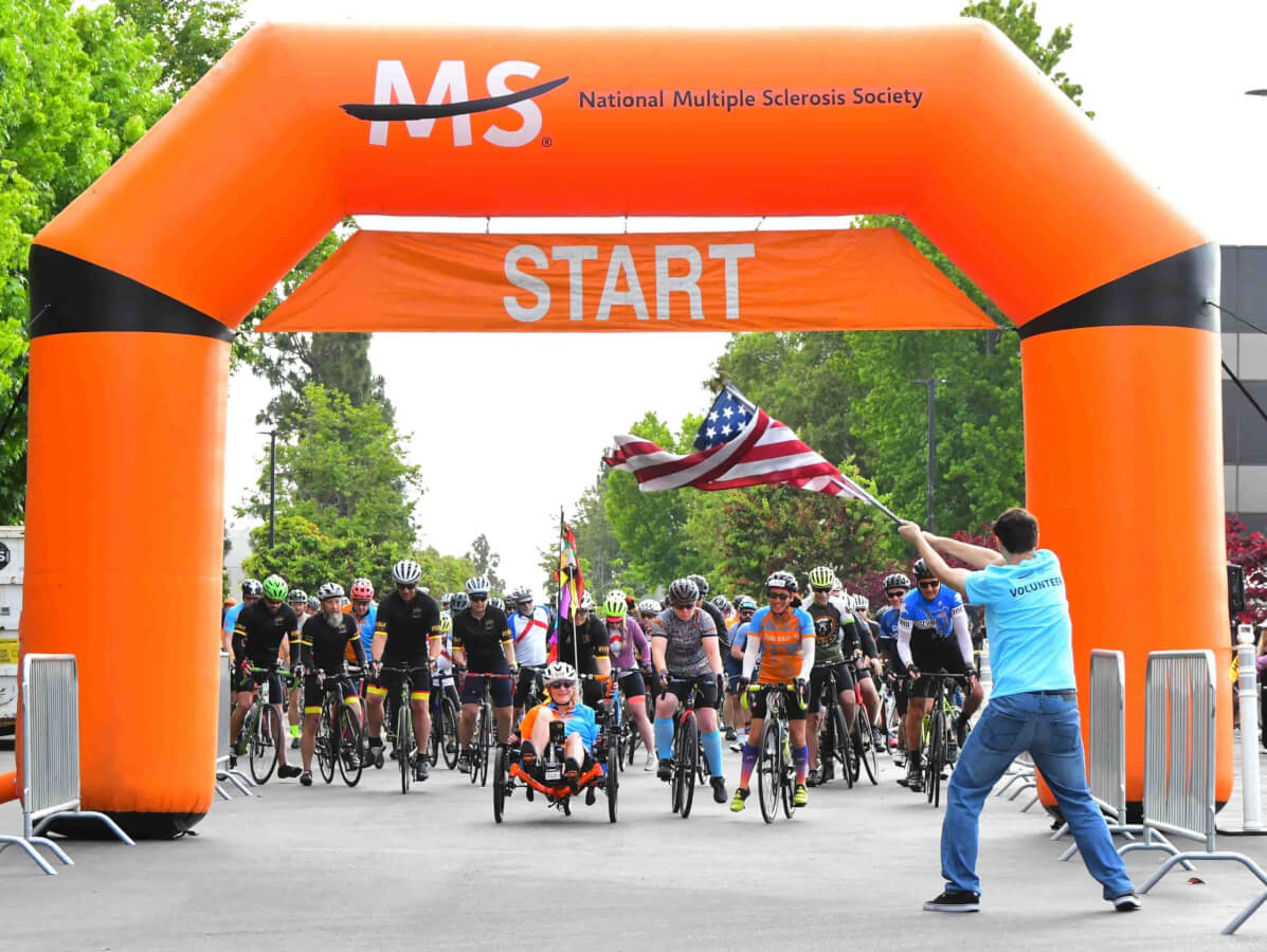 Bike MS Coastal Challenge on the Ventura Bike Path