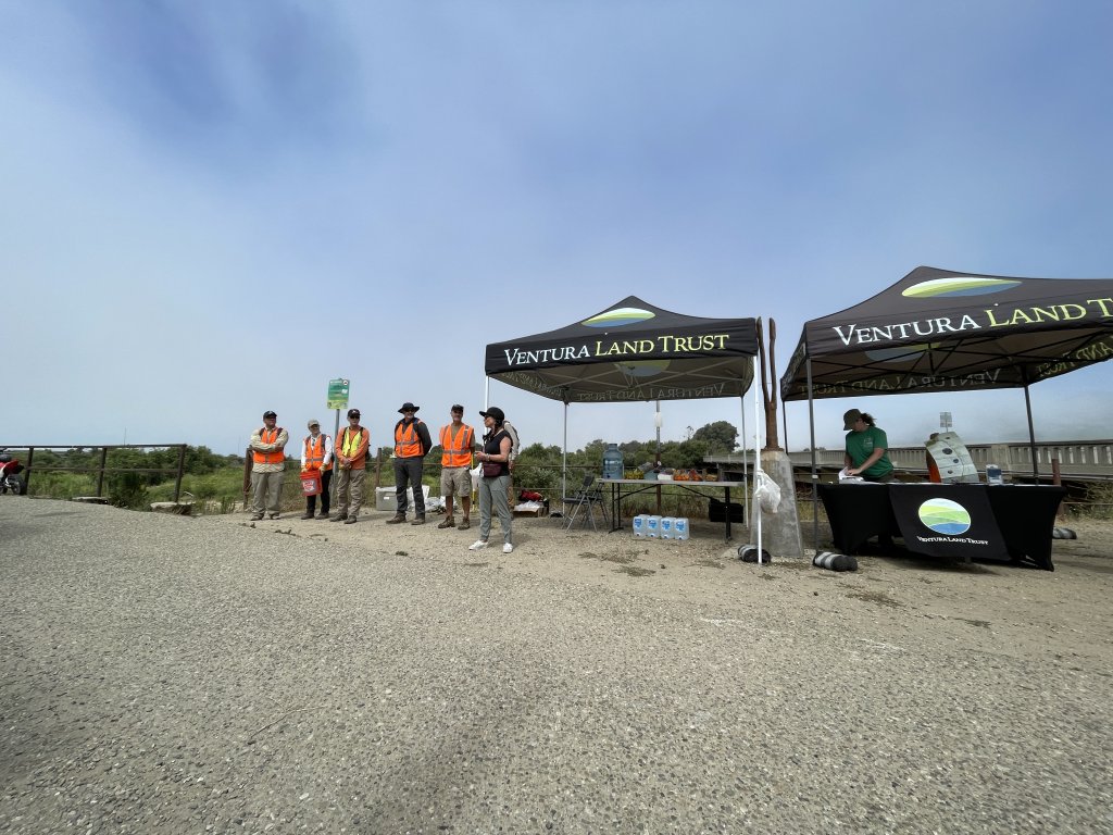 Community Clean-up at Willoughby Preserve with X Games and Ventura Land Trust
