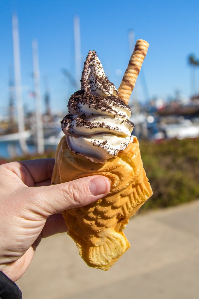 Coastal Cone fish cone at the Ventura Harbor