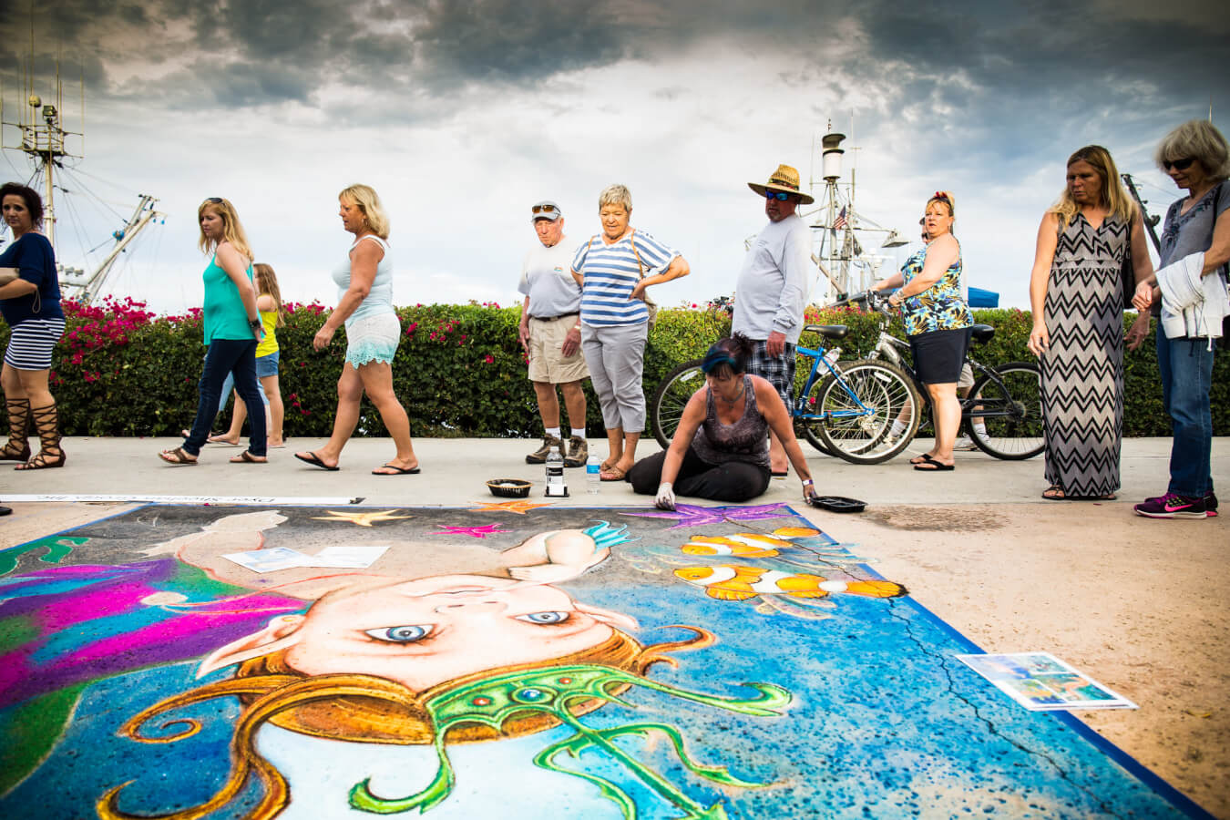 Ventura Art and Street Painting Festival, chalk art