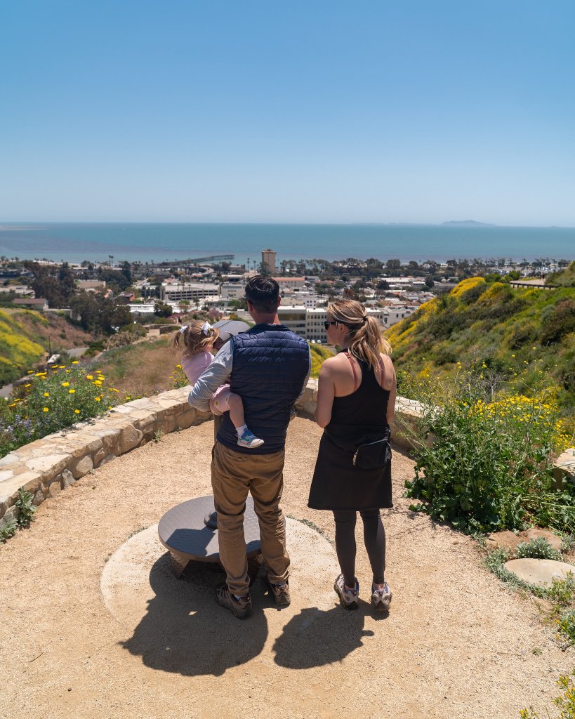 family at ventura botanical gardens