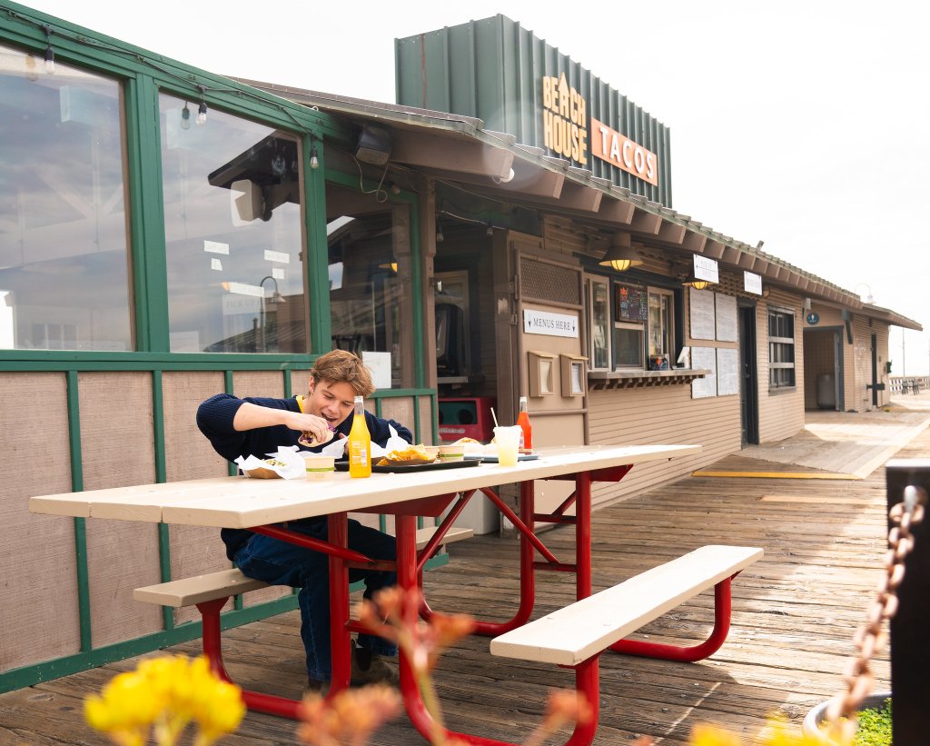 Beach House Tacos is a great taco spot by the Ventura Pier