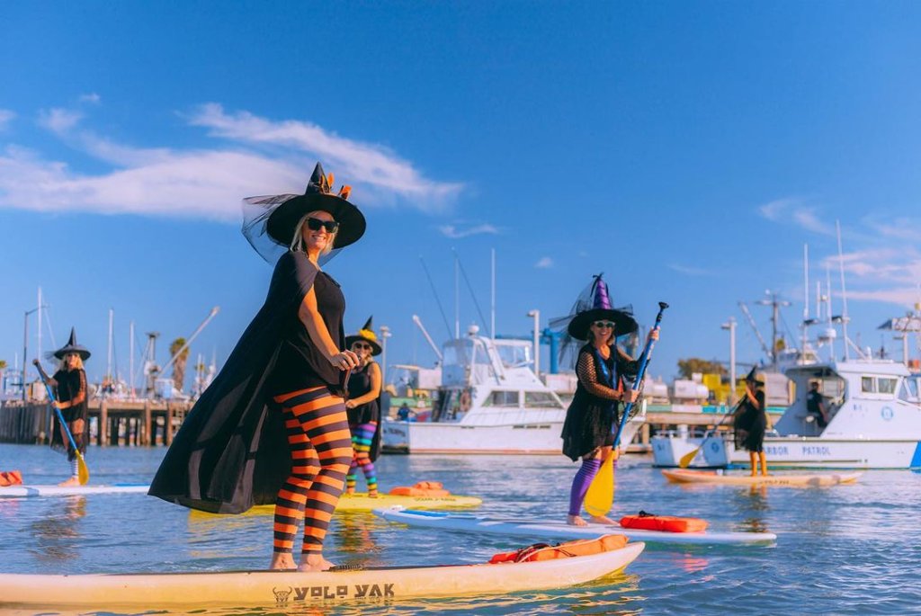 Witches Paddle at Ventura Harbor