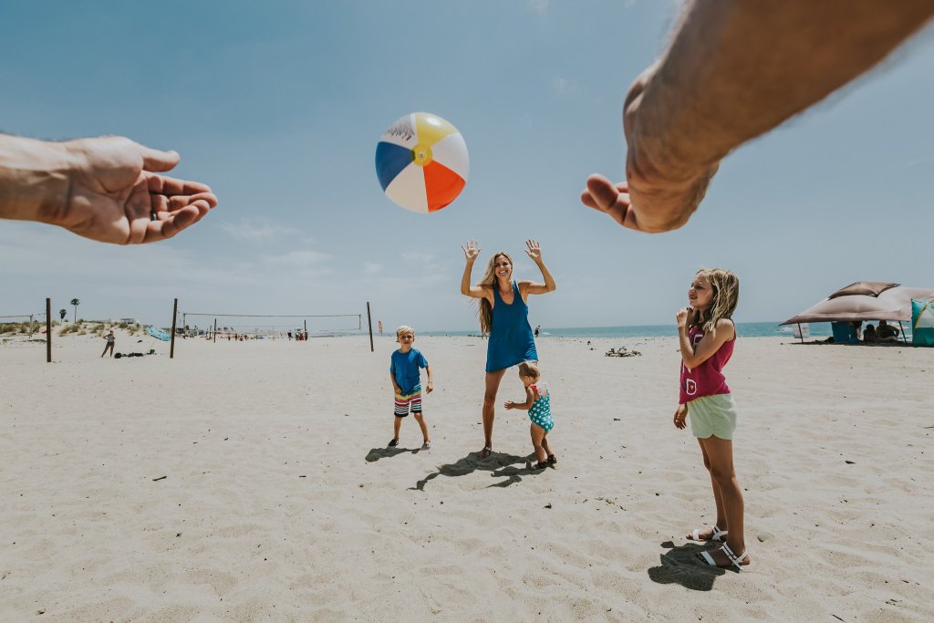 Family beach day in Ventura is the perfect way to spend Thanksgiving